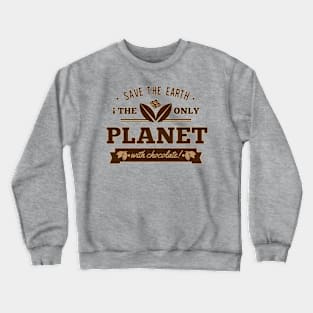 Choco Planet Crewneck Sweatshirt